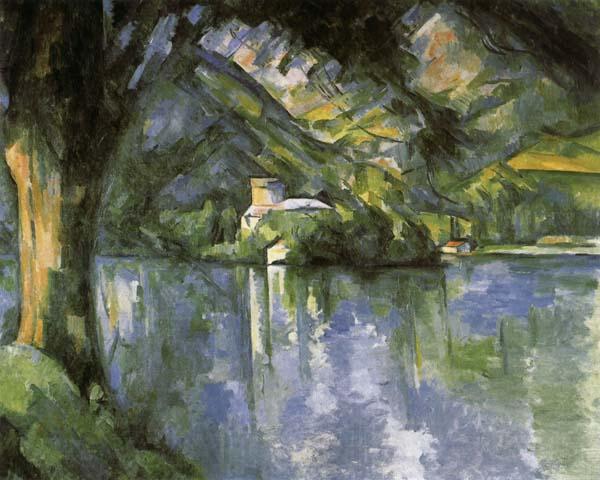 Paul Cezanne Lake Annecy Germany oil painting art
